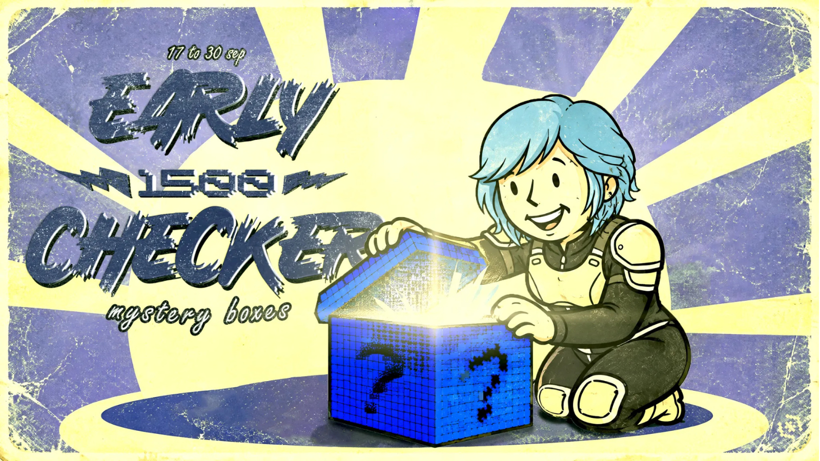 early checker (⌐■_■) by Checkpoint Exchange